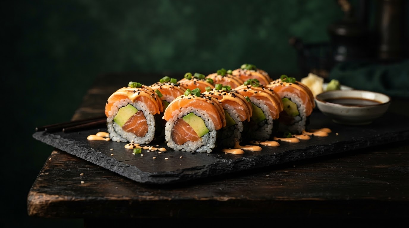 Salmon Avocado Signature roll